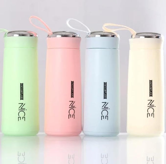 BPA Free Glass Water Bottle | 400ml Portable Tumbler
