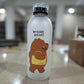We Bare Bears Panda Water Bottle 1000ml – Cute Cartoon Design with Straw (Random Colour)