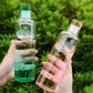 Transparent Plastic Water Bottle 500ml Random Colour