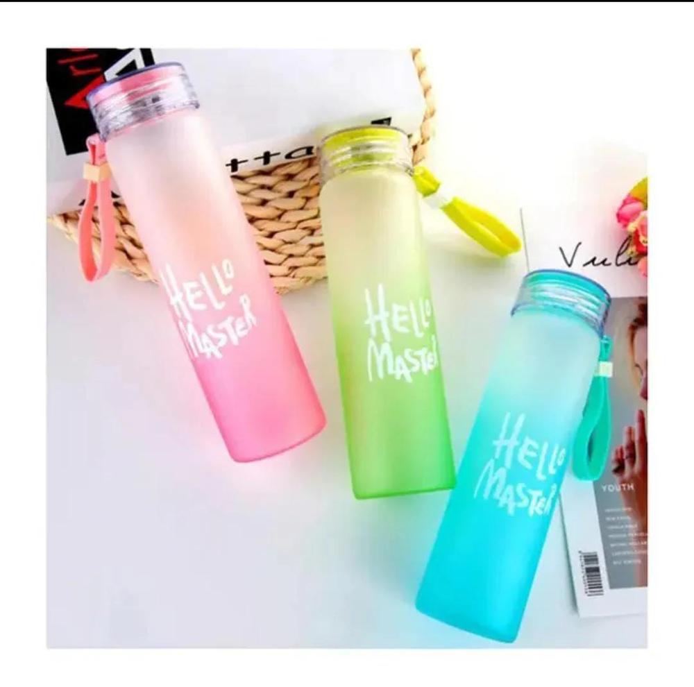 Hello Master Glass Water Bottle 450 ML