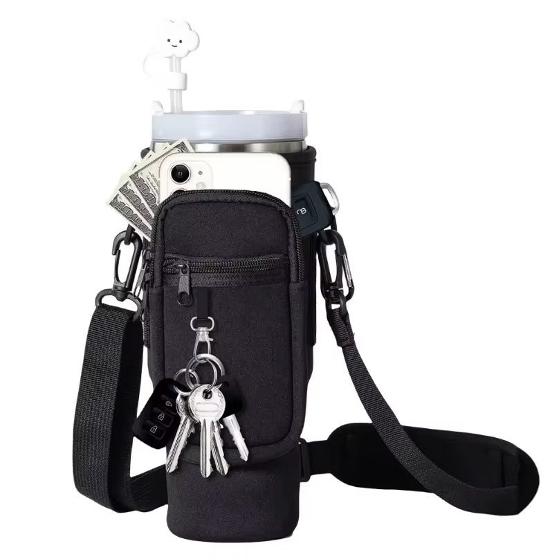 Tumbler Bag - Portable Water Bottle Carrier Sleeve